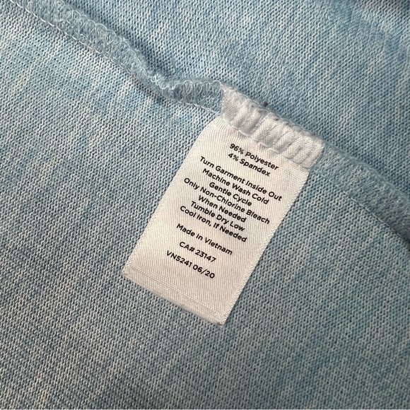 Haven Well Within Sweater Womens XS Light Blue Open Front Cardigan Pockets - Picture 6 of 8